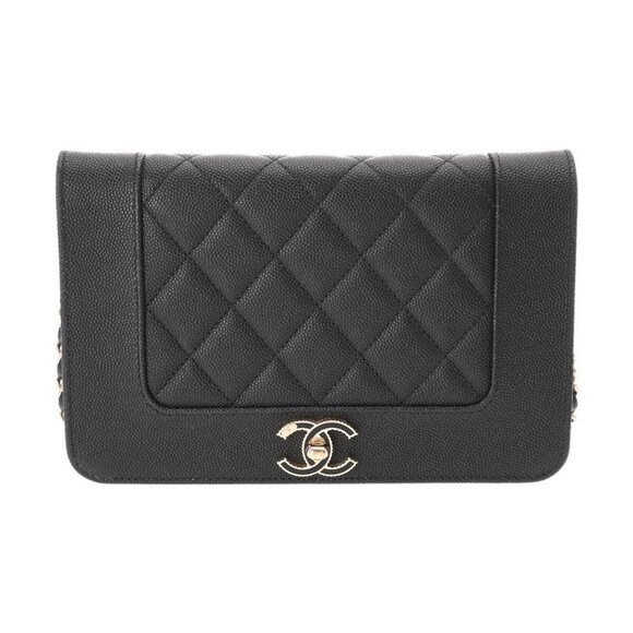 CHANEL Mademoiselle Chain wallet Black/Noir A80972 shoulder bag 800000138567000 - Picture 1 of 10